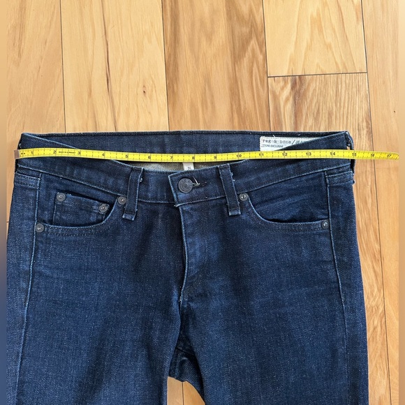 rag & bone STORE EXCLUSIVE /Denim Stiletto Boot Jeans size 26 - Picture 7 of 11